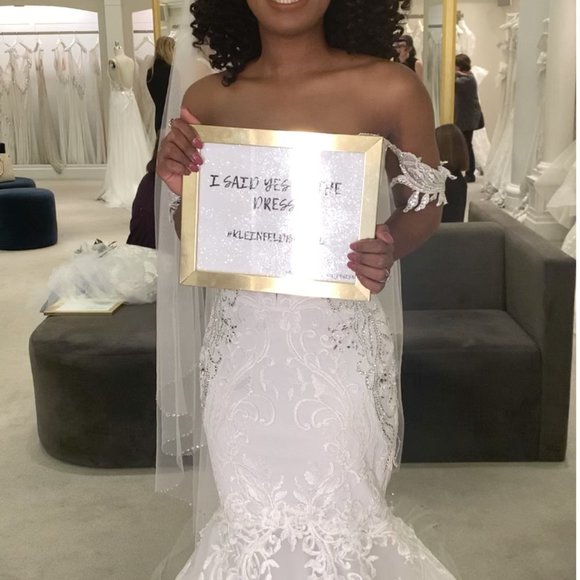 NEVER BEEN WORN Pnina Tornai Wedding Dress (Bridal Size 10; Never Been Worn) - Picture 4 of 7